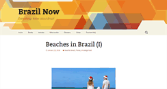 Desktop Screenshot of brazilnow.info